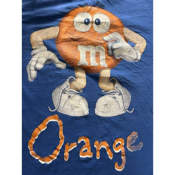 2011 M&M’s Orange Character T-Shirt - Size Large - Picture 2 of 9